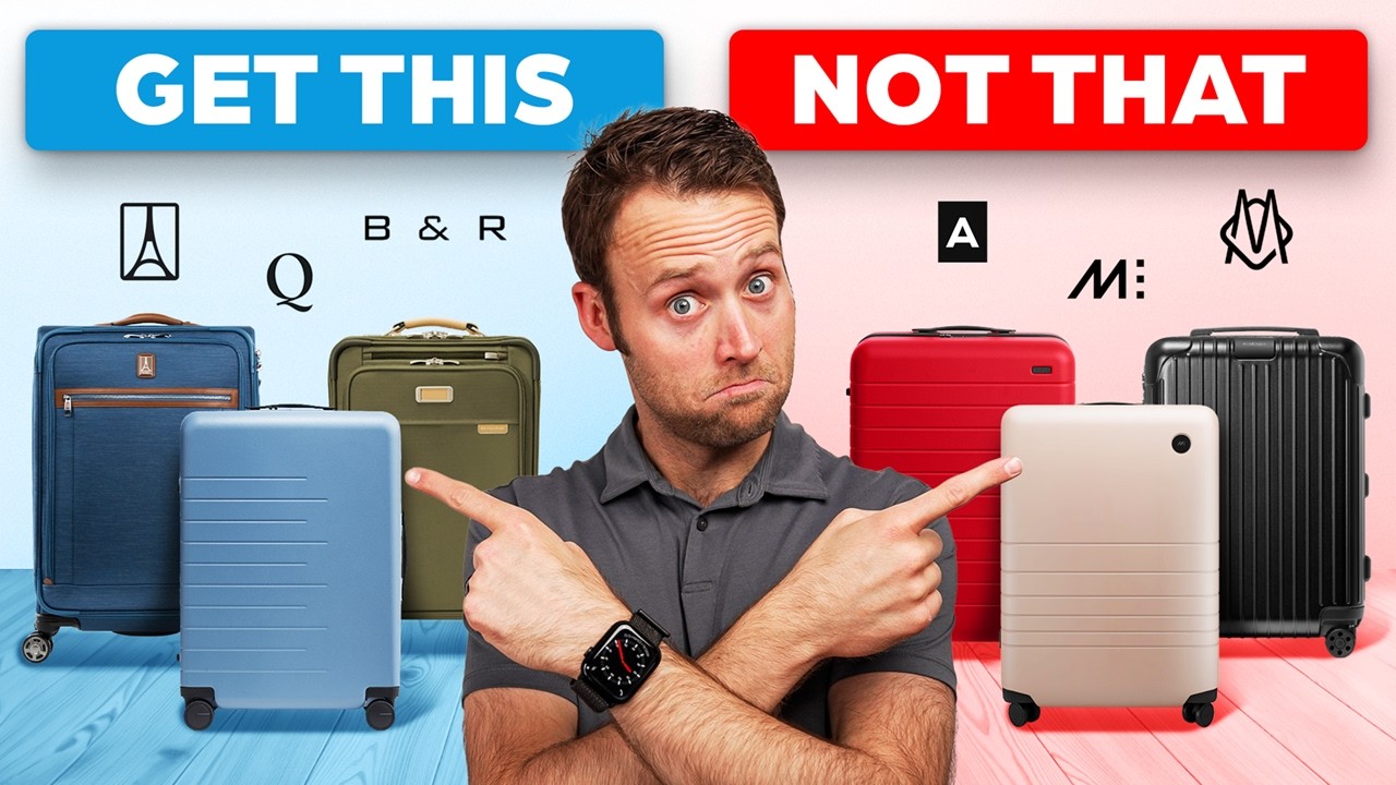 The BEST Checked Luggage for 2026 (Tested Head to Head)