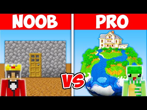Minecraft NOOB vs HACKER: I CHEATED in a Build Challenge!