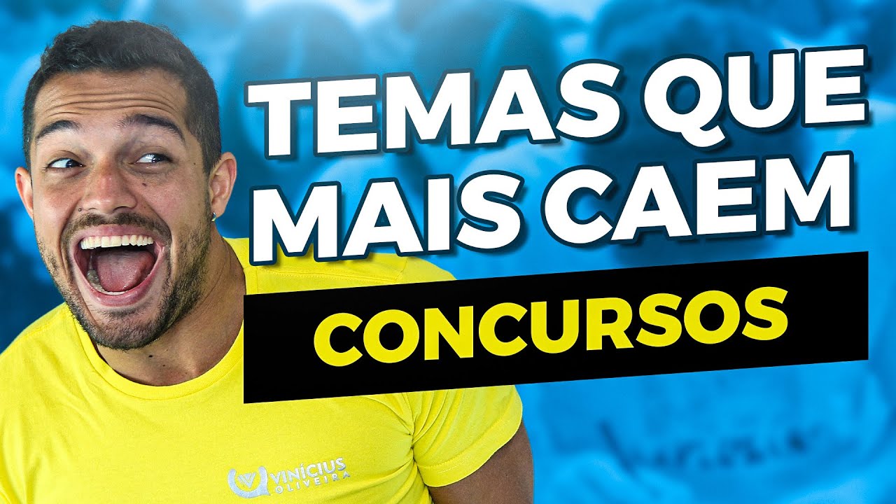 7 TEMAS de redação que mais caem em CONCURSOS | PROFINHO