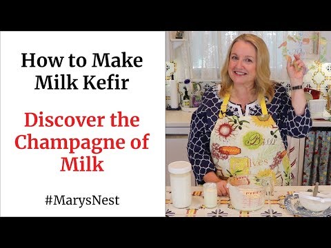 How to Make Milk Kefir - A Probiotics Rich Fermented Drink for Good Gut Health