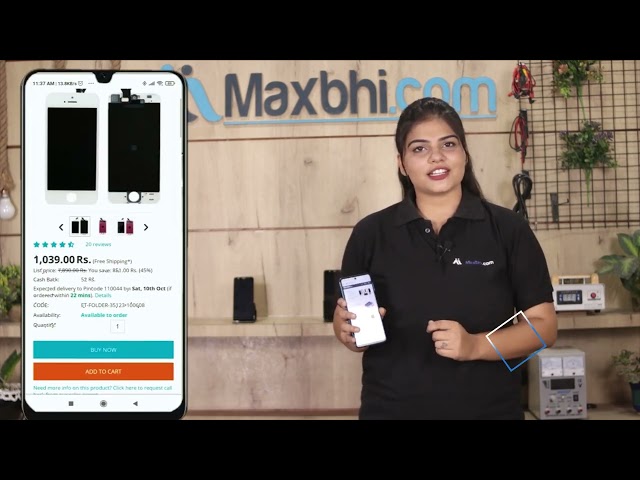 Product video thumbnail for Front Glass for Huawei P10 Plus - Black
