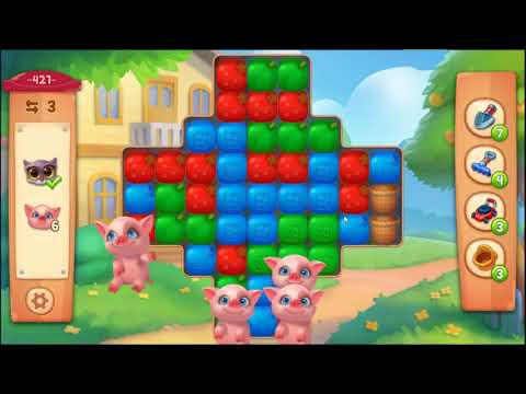 Farmscapes Level 421 - NO BOOSTERS 🌻🚜🐔 | SKILLGAMING ✔️