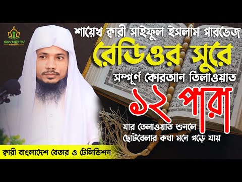 Saiful Islam Parves | Hifzul Quran Tilawat | 12 Para | হিফজুল কোরআন | নতুন তেলাওয়াত | Recitation