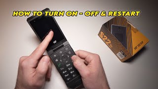 How to Turn ON, Power OFF and Restart CAT S22 Flip Phone