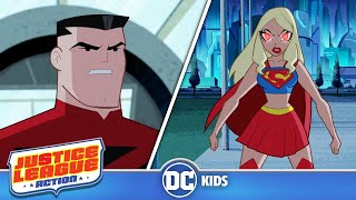 Superman vs Supergirl! | Justice League Action | @dckids