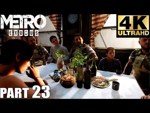 メトロ エクソダス Metro Exodus Walkthrough Gameplay Part 23 - Summer in 4K - FPS / Xbox One