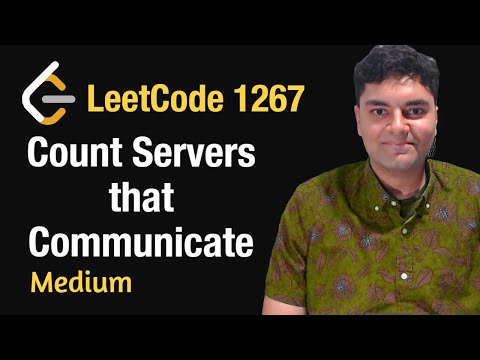 Kommunizierende Server zählen - Leetcode 1267 - Python