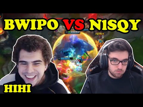 FNC BWIPO VS FNC NISQY in soloq | Who will win | FNC BWIPO stream higlgihts