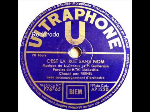 C´est la Rue sans nom   Frehel