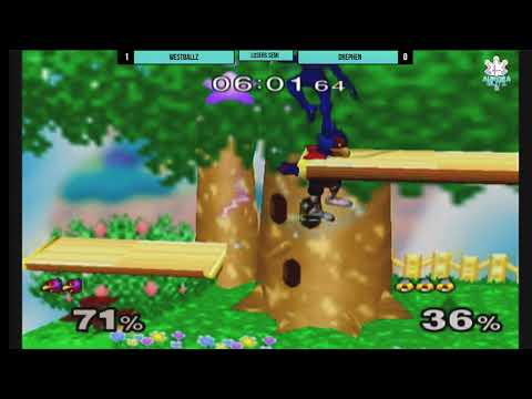Aurora Blitz SSB Melee Top 8 Losers Semi WestBallz vs Drephen