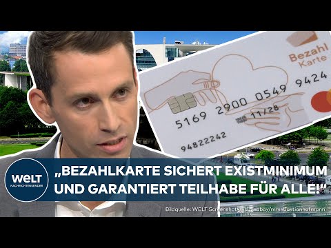 Video Thumbnail: BERLIN: "Kommunen müssen Existenzminimum sichern!" Ampel einigt sich auf Bezahlkarte für Geflüchtete