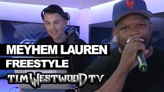 Action Bronson too high to freestyle saved by Meyhem Lauren at Wireless - Westwood
