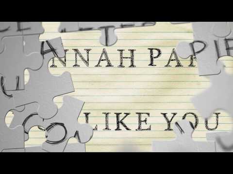 Hannah Park - Not Like You (Lyric Video)