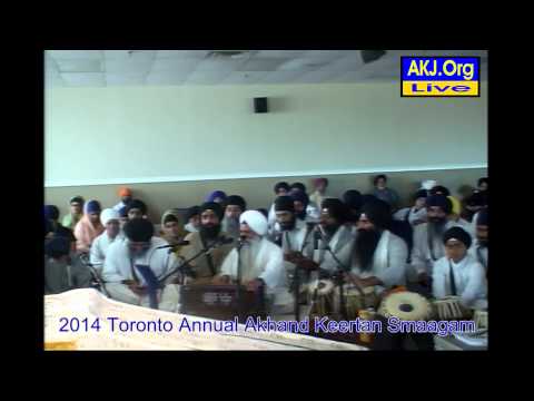 064 Toronto July 2014 Smaagam - Thursday Morning Keertan - G. Gurdev Singh Jee Australia