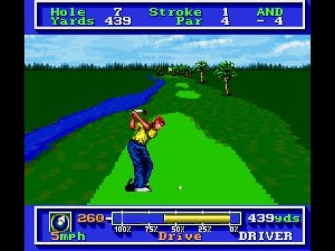 PGA Tour Golf (SNES) Playthrough/Longplay