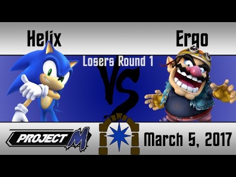 Project M @ DVG #3 - Helix (Sonic) vs Ergo (Wario) - Losers Round 1