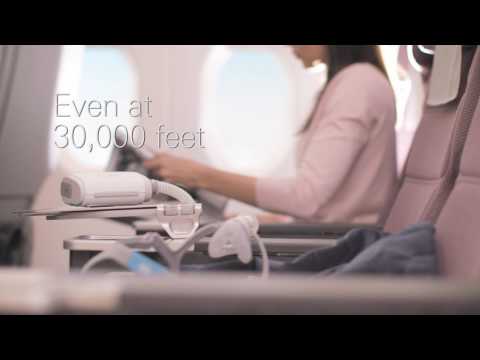 AirMini travel CPAP- Plane