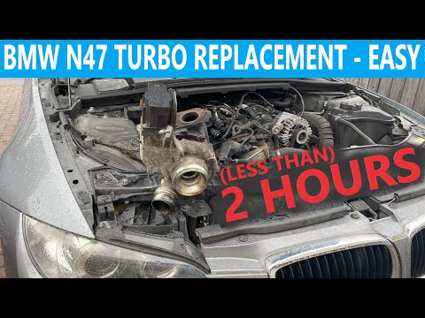 BMW N47 Turbo REPLACEMENT - The E93 320d Gets a New Turbo