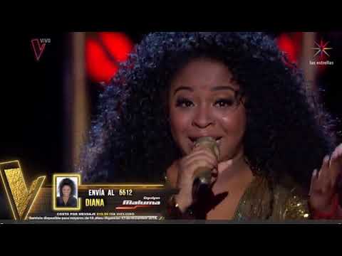 DIANA VILLAMONTE EN LA FINAL DE LA VOZ MEXICO!