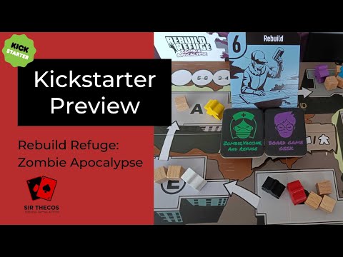 Kickstarter Preview | Rebuild Refuge: Zombie Apocalypse