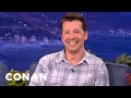 Sean Hayes' Embarrassing Hotel Bathroom Incident | CONAN on TBS