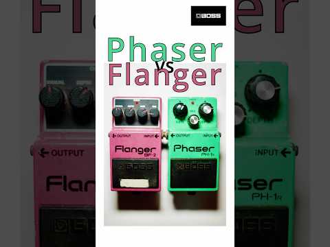 Phaser vs Flanger  BOSS  PEDAL