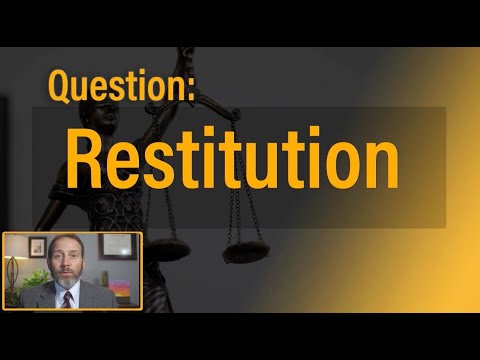 What is Restitution? - Solomon Criminal Defense - Aurora, CO