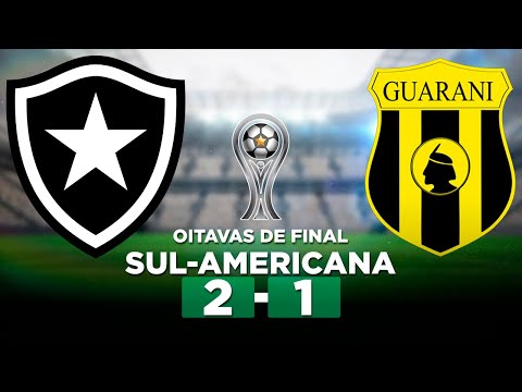 BOTAFOGO 2 x 1 GUARANÍ-PAR Sul-Americana 2023 Oitavas de final | Narração