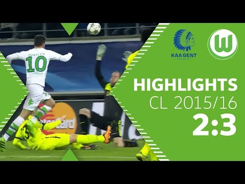Draxler & Kruse zaubern | KAA Gent - VfL Wolfsburg 2:3 | Highlights | UEFA Champions League 2015/16