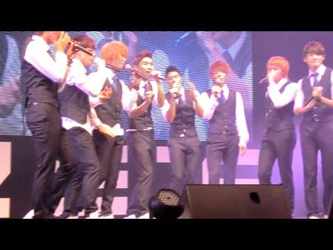 [FANCAM]110630 ZE:A  Singing acapella in HK Live Tour(part 2)