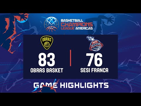 Obras Basket vs. Sesi Franca - Game Highlights