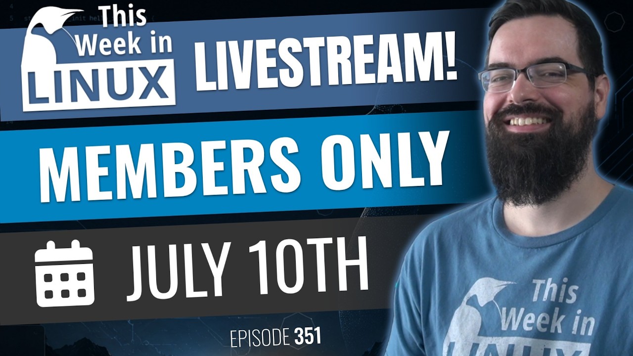 TWIL 351 LIVE! - Behind the Scenes of This Week in Linux