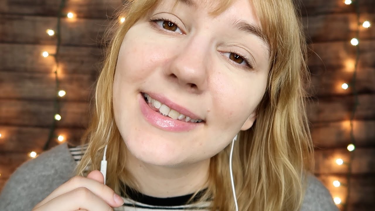 old school asmr! sk, kisses, left side/right side, inaudible whisper, hand movements, some spanish
