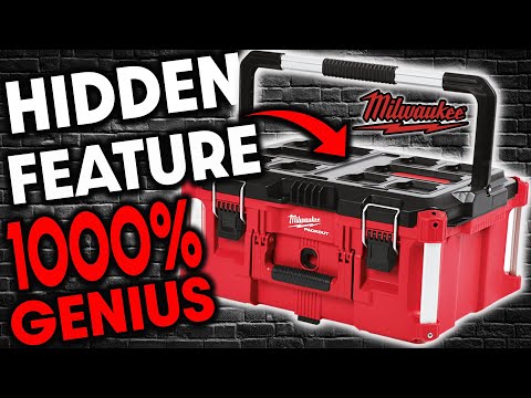Milwaukee PACKOUT Has HIDDEN FEATURE That is GENIUS! 1000% IQ LEVEL