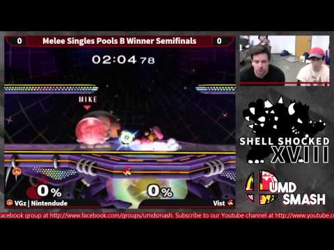 SS18 - VGz | Nintendude (ICs) vs Vist (Luigi) Melee Singles