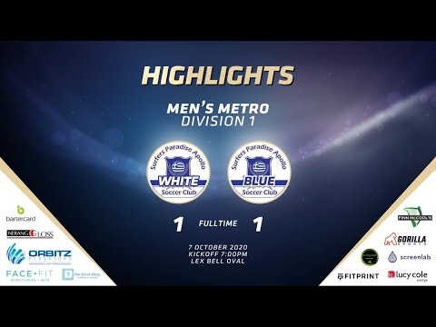 2020 FGC Men's Metro Div 1 Rd 17 - Surfers Paradise [White] vs Surfers Paradise [Blue] (1-1)