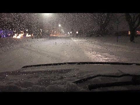 Snow Storm in Allentown Pennsylvania, December 16, 2020