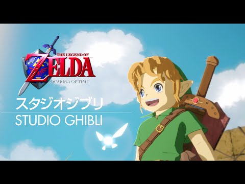 ⭐[4K] Zelda Ocarina of Time 25th anniversary X Ghibli: CASTLE TOWN - Unreal Engine 5