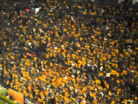 "libres y lokos - somos incomparables final del partido tigres vs queretaro." Barra: Libres y Lokos &bull; Club: Tigres