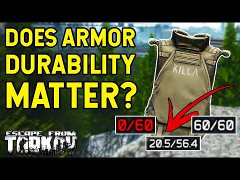 Does Armor Durability Matter In Tarkov...