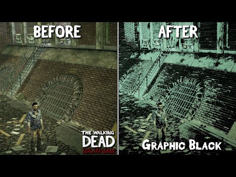 The Walking Dead: Definitive Series | Graphic Black ON vs OFF | Full Comparison