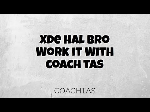 XDE Hal Bro - Work it with Coach Tas🏋🏼‍♀️