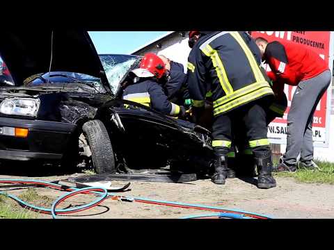 Pięć osób rannych w wypadku na ul.Kupnera w Lubawie