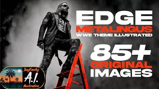 Edge - &quot;Metalingus&quot;, but each lyric is illustrated by AI - WWE Theme - Alter Bridge