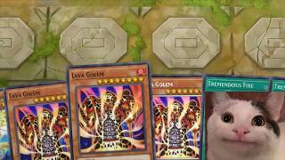 WHEN YOU SURPRISE YOUR OPPONENT WITH 3 LAVA GOLEM 🤣 ! YUGIOH MASTER DUEL