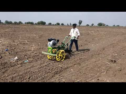 mini cultivator ( Costomer trail sillod ) Raj Agro. power tiller 9168919090/ 9850400091