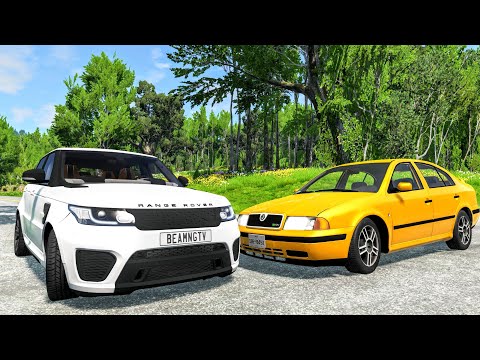 Crossroad Car Crashes Compilation 29/8/2021 - BeamNG.Drive