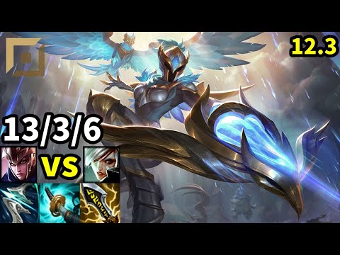 Quinn Top vs Riven - KR Master | Patch 12.3