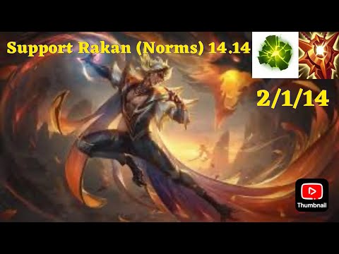 Rakan Support Vs. Amumu Patch 14.14 07/25/24