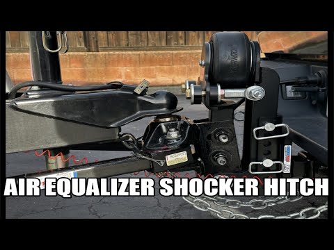 Air Equalizer Shocker Hitch Installation & Video Showing How It Works (My Personal Review) Part #1